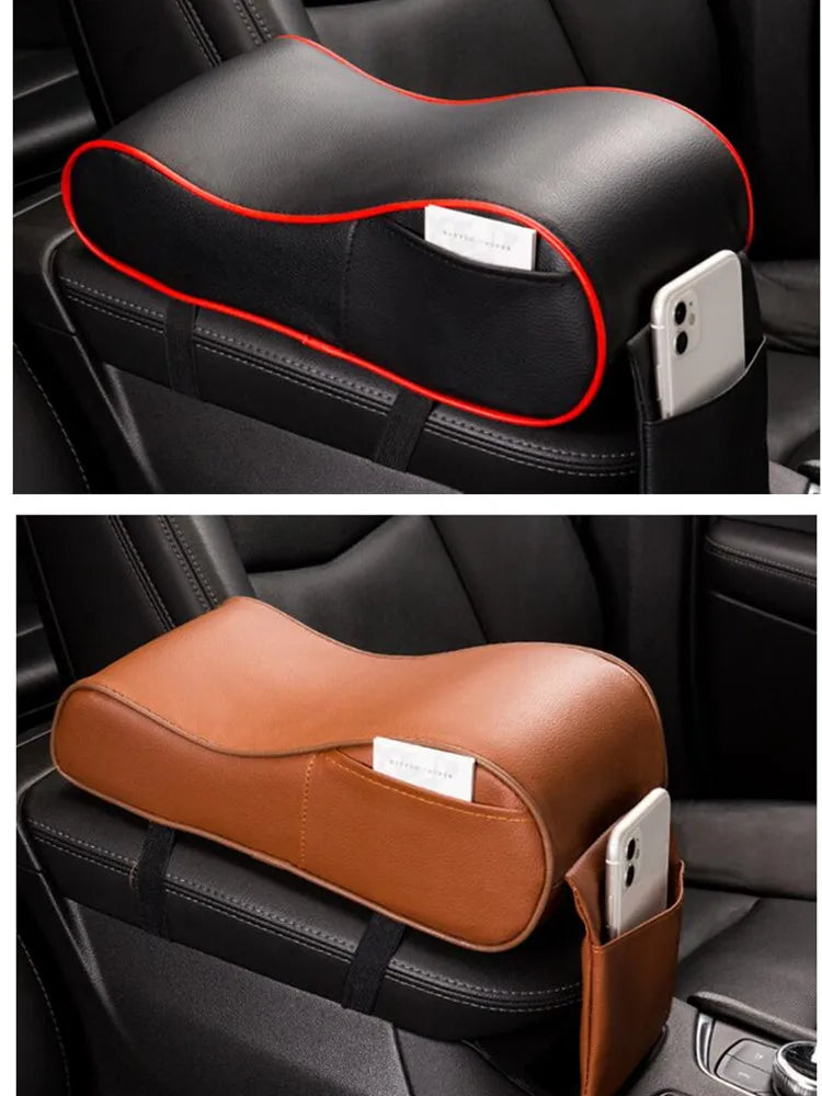 Car leather armrest