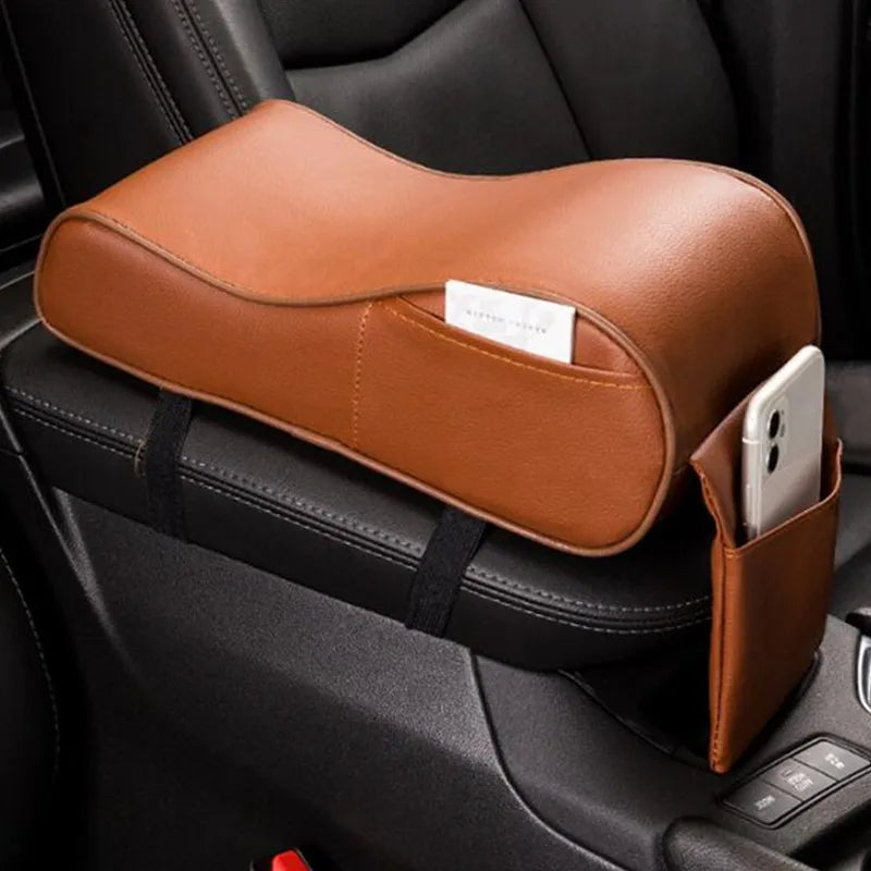 Car leather armrest