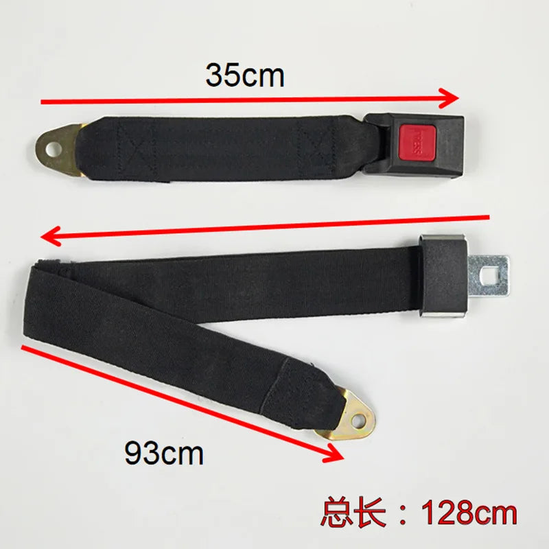 Two-point simple seat belt