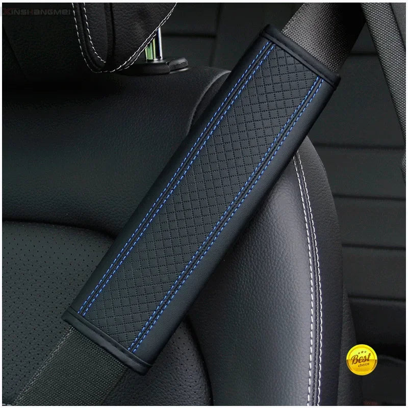 Car leather seat belt