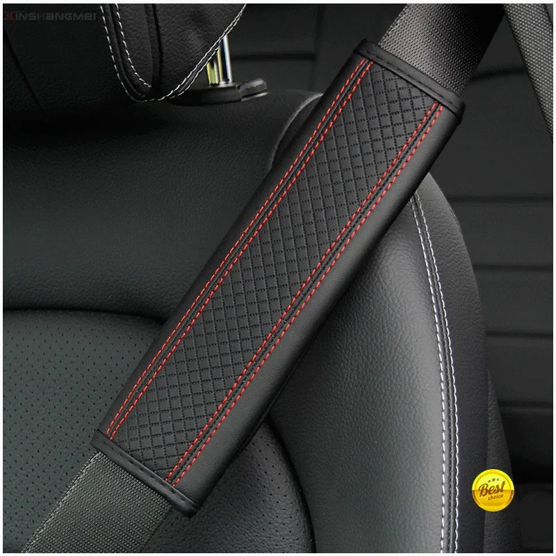 Car leather seat belt