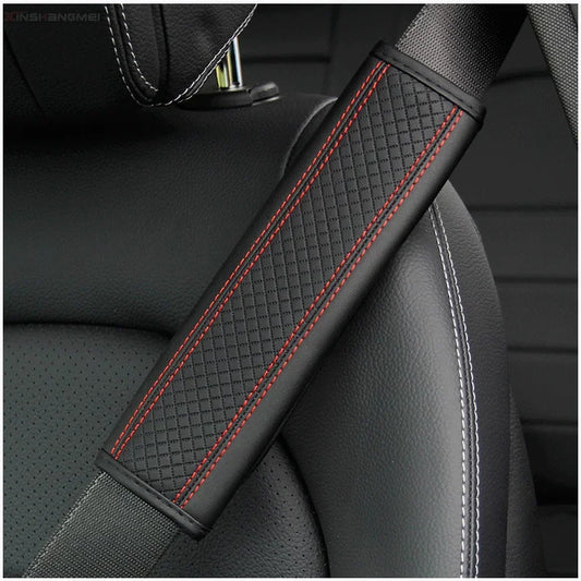 Car leather seat belt