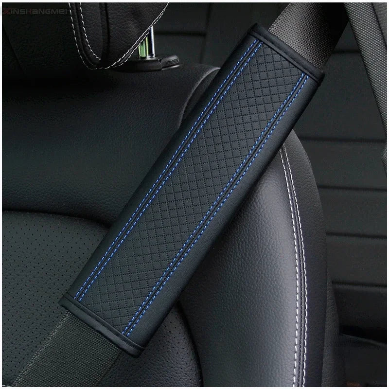 Car leather seat belt
