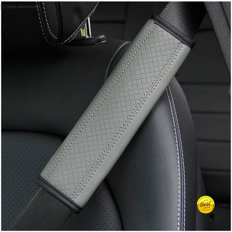 Car leather seat belt