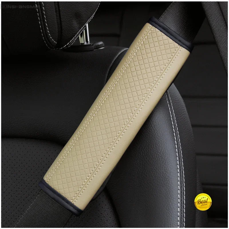 Car leather seat belt